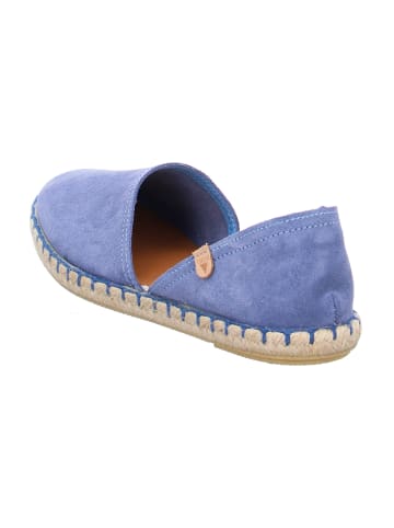 Verbenas Komfort Slipper in Blau