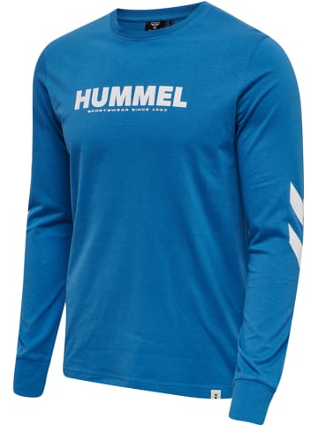 Hummel T-Shirt L/S Hmllegacy T-Shirt L/S in DEEP WATER