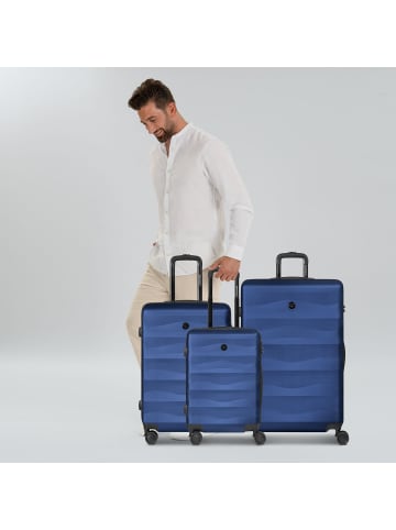 Smartbox Edition 03 4 Rollen Kofferset 3-teilig in dark-blue