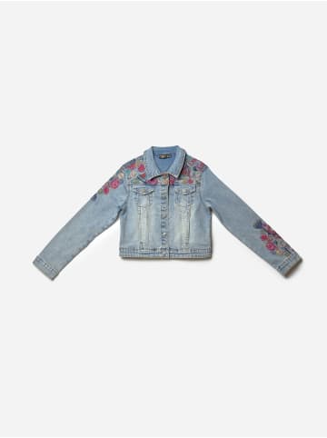 KOROSHI MÃ¤dchenjeansjacke in blau