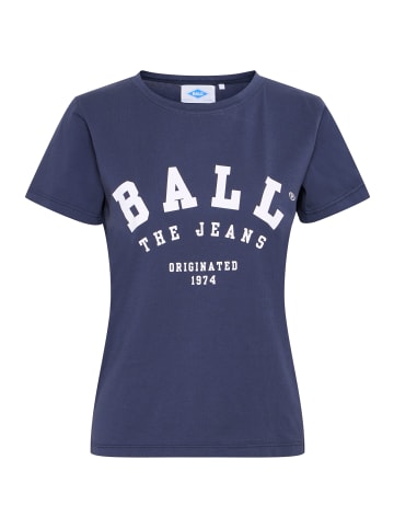 BALL Kurzarm-Bluse BAMALDINI Regular fit in Seaborne