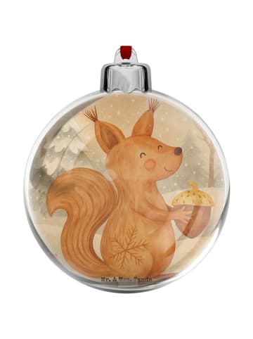 Mr. & Mrs. Panda plastik weihnachtskugel Eichhörnchen Weihnachte... in Weiß