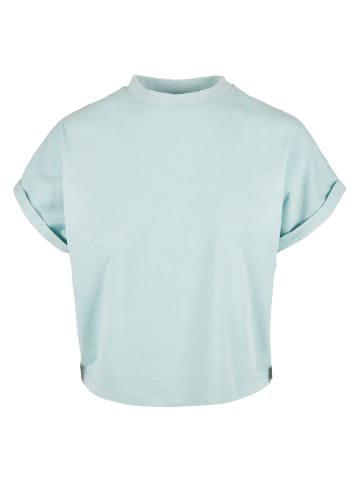 Urban Classics Cropped T-Shirts in seablue