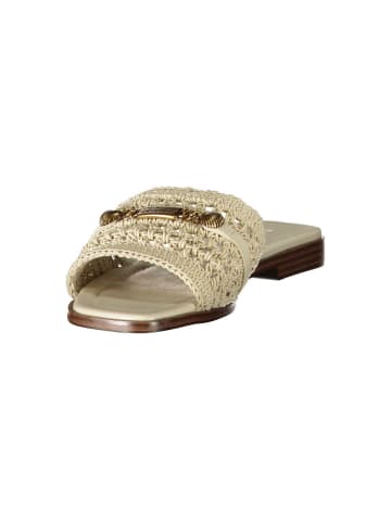 Twinset Beige Damen Sandalen aus Leder
