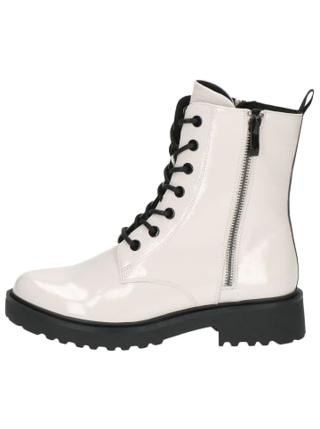 Caprice Stiefelette in WHITE NAPLAK