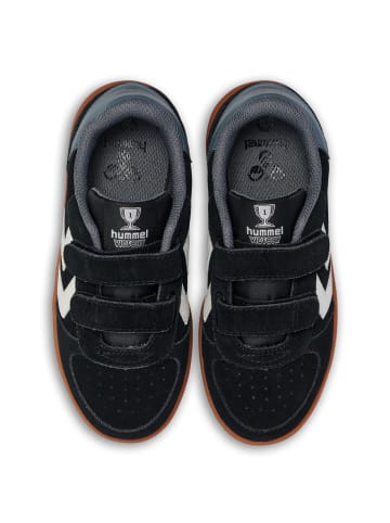 Hummel Klettverschluss Sneaker Victory Suede in ANTHRACITE