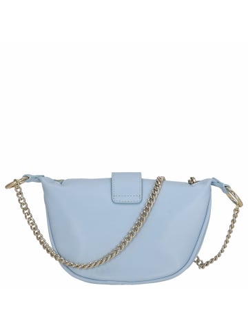 Seidenfelt Sonka - Umhängetasche 19 cm (shy blue/gold) in shy blue/gold