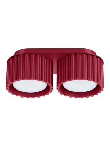 Nice Lamps Plafond ZORA 2 red H 8 cm