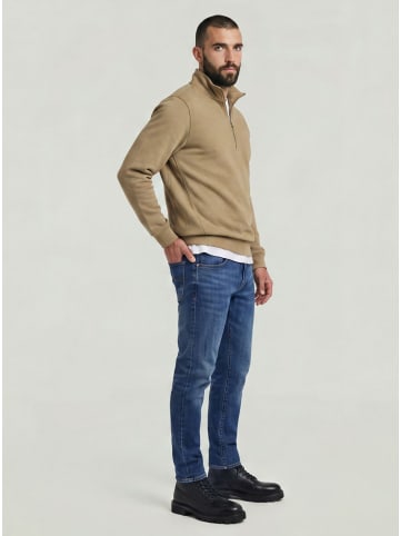 G-Star Raw Premium Core Half Zip Sweater desert sand
