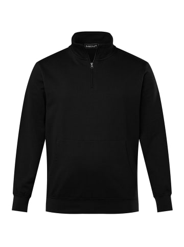 Men Plus Sweatshirt in schwarz