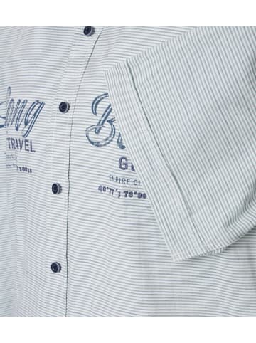 CASAMODA Freizeithemd Kurzarm in Grün