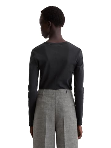 Marc O'Polo Longsleeve regular in Deep Night Blue