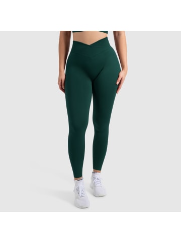 SMILODOX Leggings Silvia Scrunch in Petrol