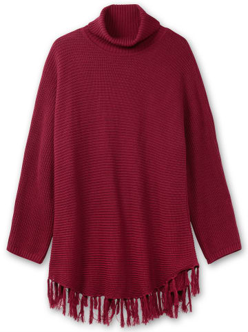 sheego Strickpullover in beere