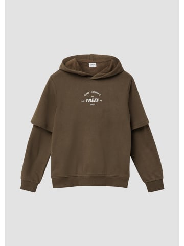 s.Oliver Sweatshirt in 8917_dunkelbraun