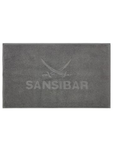 Sansibar Badvorleger "Classic" in Anthrazit