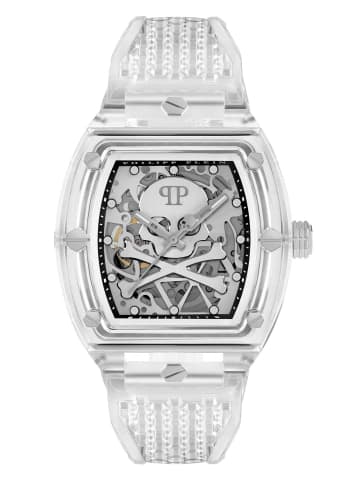 Philipp Plein Automatikuhr für Herren in silber