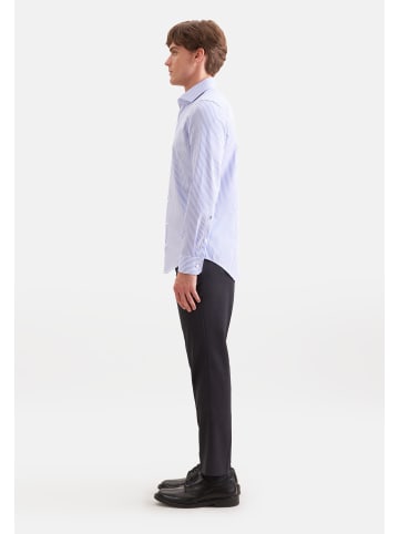 Seidensticker Business Hemd Slim in Mittelblau