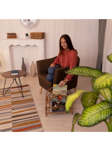 relaxdays Zeitungsständer in Natur