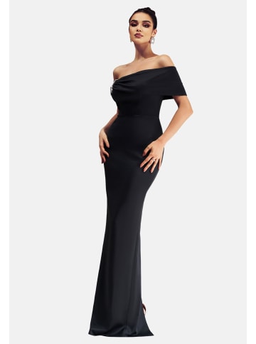 Moda Minx Abendkleid Zoe One Shoulder Dress in black