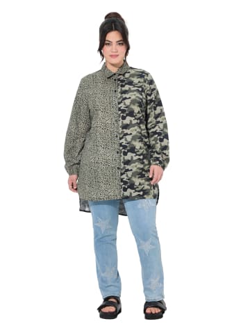 Angel of Style Longtunika in schilfgrün