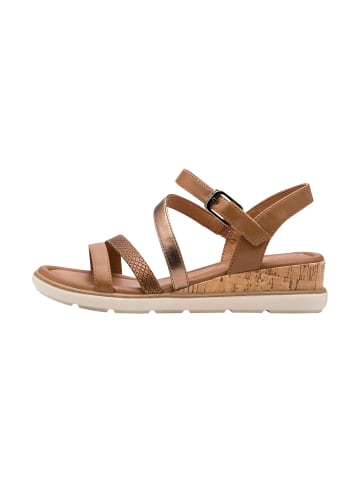 Tamaris Sandalen mit Riemchen Braun