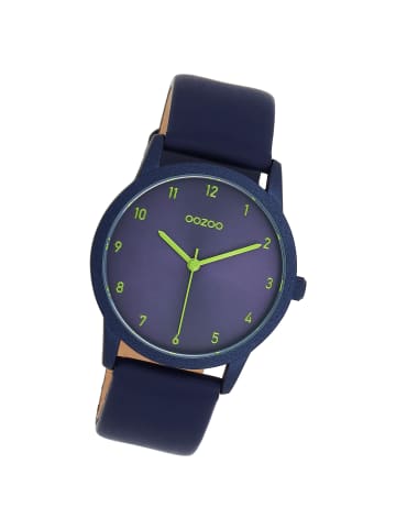 Oozoo Armbanduhr Oozoo Timepieces blau mittel (ca. 38mm)