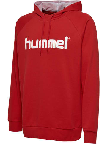 Hummel Hummel Cotton Kapuzenpullover Hmlgo Multisport Herren Atmungsaktiv in TRUE RED