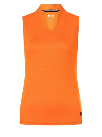 super.natural Merino Tanktop in orange