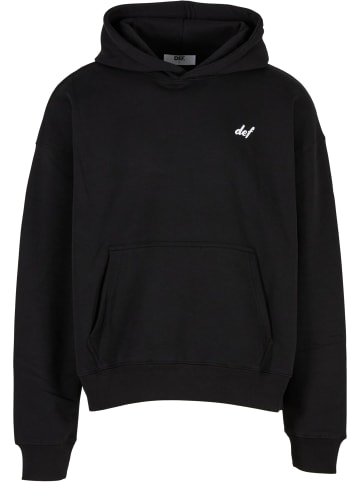 DEF DEF Kapuzenpullover in jetblack