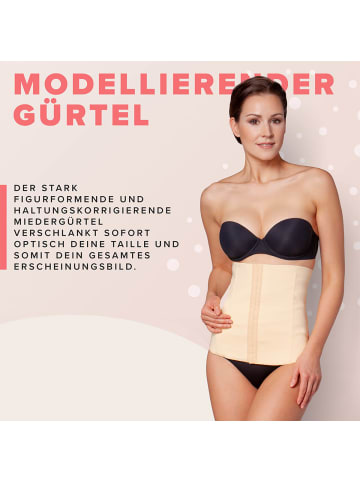 MISS PERFECT Korsett Body Trim Modellierender Gürtel in Haut