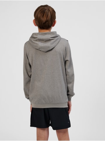 Hummel Reißverschluss Kapuzenpullover Hmlauthentic Kinder in GREY MELANGE