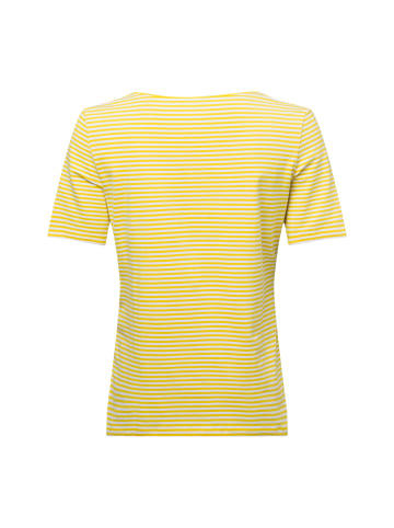 Franco Callegari T-Shirt in gelb weiß - 0008