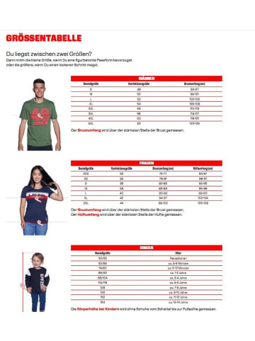 Fußballverein 1. FC Köln T-Shirt "T-Shirt Stüttgerhofweg" in Grau