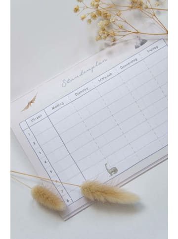 leevje Hausaufgabenheft "Dino" in multicolored