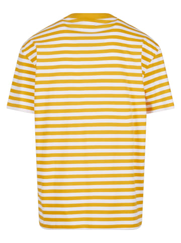 Urban Classics Urban Classics Herren Regular Stripe Tee in white/magicmango