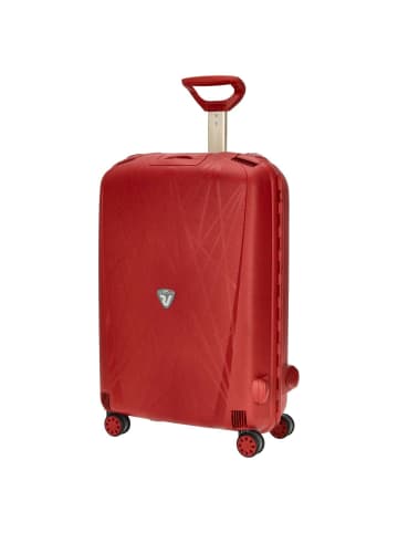 Roncato Light - 4-Rollen-Trolley M 68 cm (smeraldo) in rosso