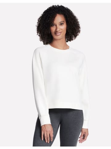 Skechers Sweatshirt SKECHLUXE ELEVATE CREWNECK in off white
