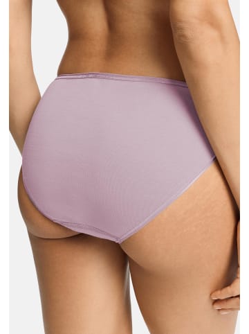 Hanro Midi Slip Cotton Seamless in Stormy rose