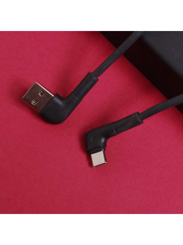 Mcdodo Schnellladekabel Winkelkabel USB - USB-C 2m 3A