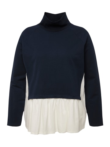 Ulla Popken Sweatshirt in marine