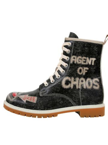 Dogo Boots Agent Of Chaos in Schwarz