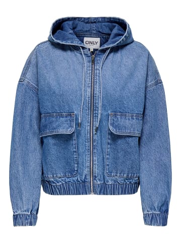 ONLY Jeansjacke in Medium Blue Denim