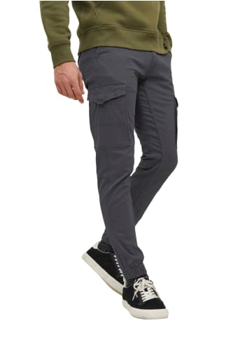 Jack & Jones Cargo JPSTPAUL JJFLAKE AKM 542 ASPHALT tapered in Grau