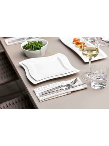 Villeroy & Boch 12er Set Teeservice NewWave weiß in weiß