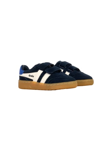 Gola Viper Strap Kindersneaker aus Leder Blau
