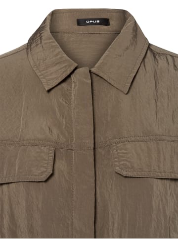 OPUS Bluse Fropi in khaki
