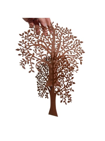 UNUS Baum Rost bestehend aus 2 Steckelementen in Braun