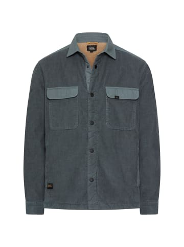 Camel Active Cord Overshirt mit Teddyfleece in Tintenblau