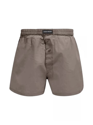 Lyle & Scott Boxer 3-Er Set in Anthrazit/Schwarz